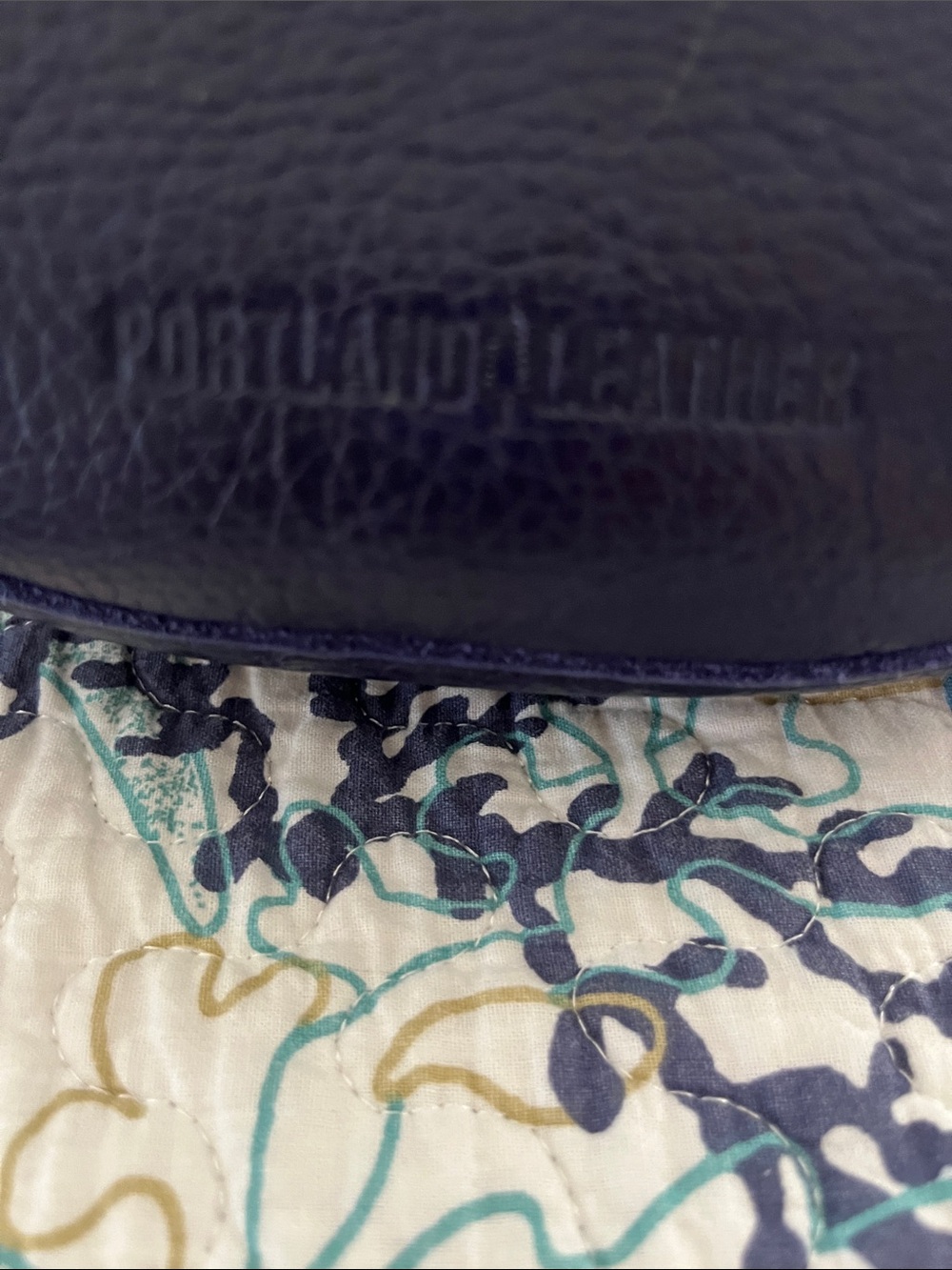 Portland Leather Medium Cobalt Koala Bag - Picture 2 of 4